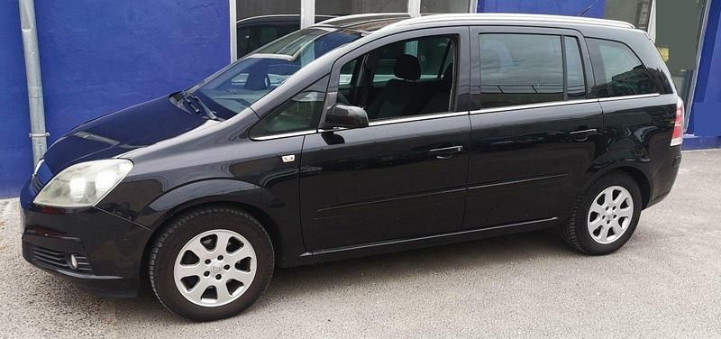 Gebraucht Opel Zafira 140 PS (102 kW) 2008 Schwarz Van / Kleinbus