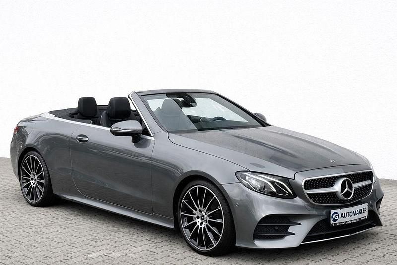 Gebraucht Mercedes E220 AMG 194 PS (142 kW) 2018 Selenitgrau Cabrio