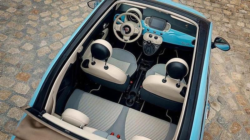 Gebraucht Fiat 500C 69 PS (50 kW) 2019 Blau Cabrio