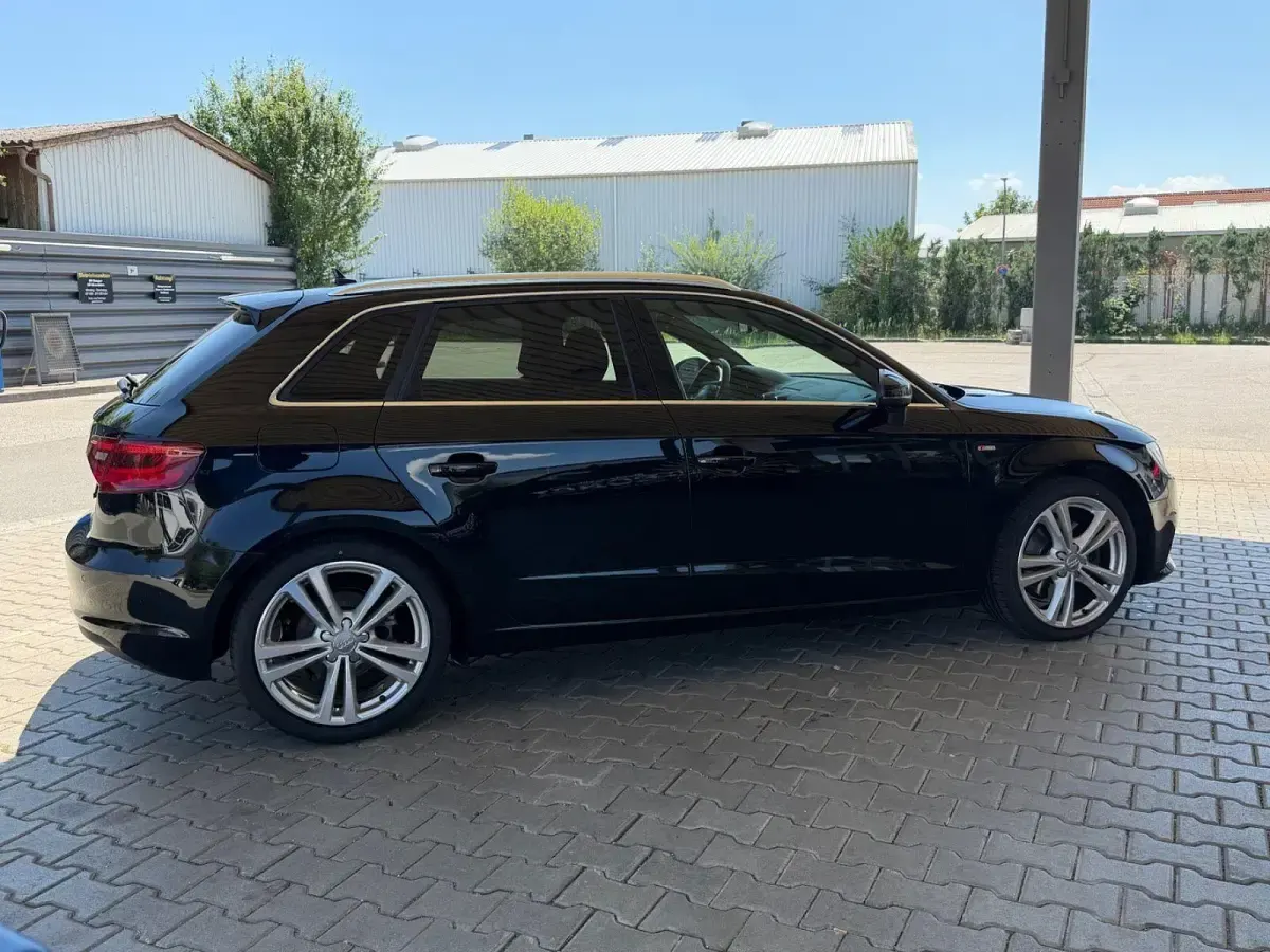 Gebraucht Audi A3 S-Line 184 PS (135 kW) 2014 Schwarz Limousine