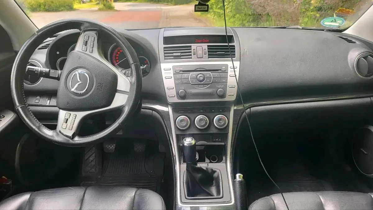 Używany Mazda 6 143 KM (105 kW) 2008 Czarny Sedan/Limuzyna