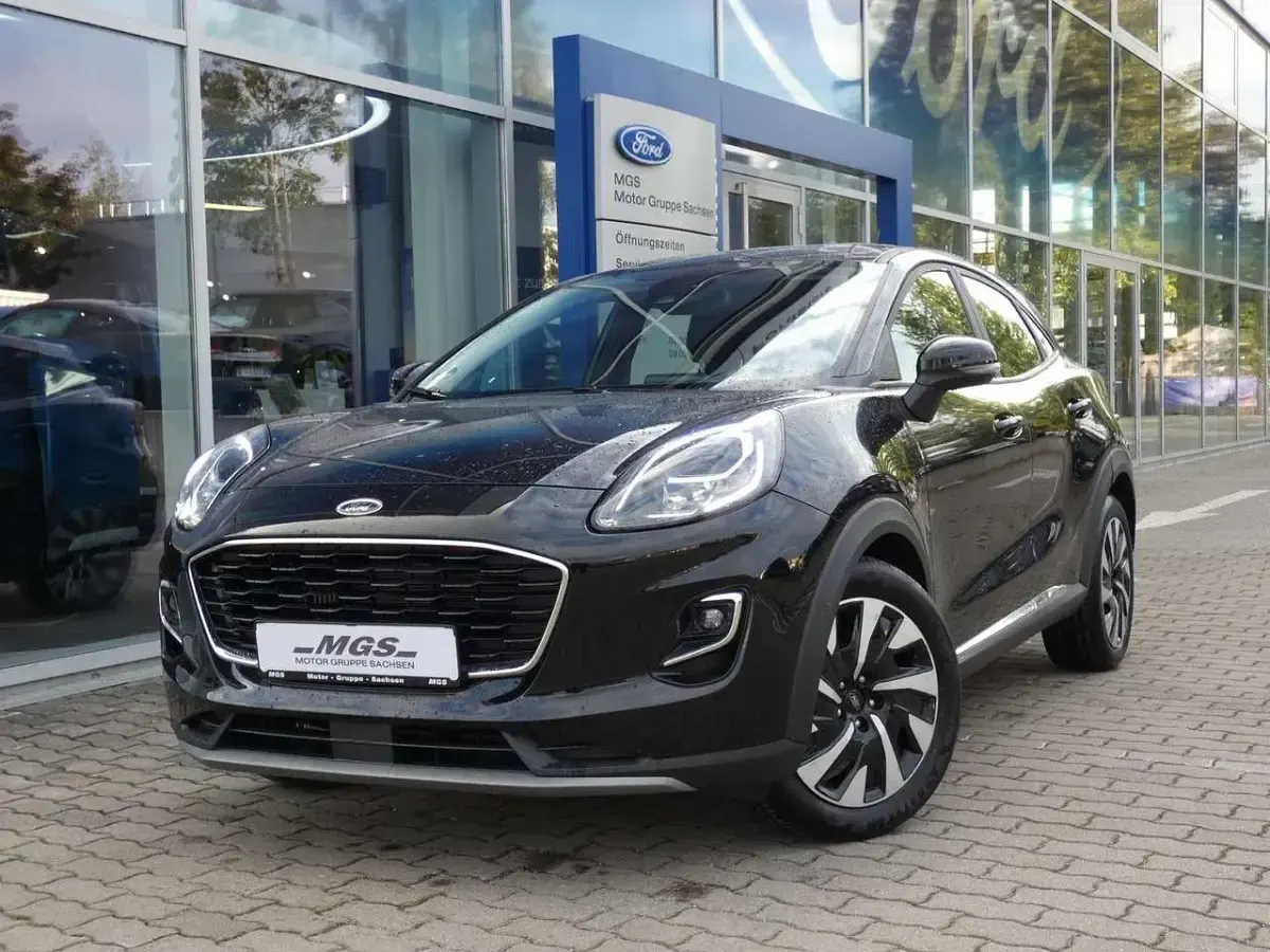 Gebraucht Ford Puma Titanium 125 PS (91 kW) 2024 Obsidianschwarz metallic SUV