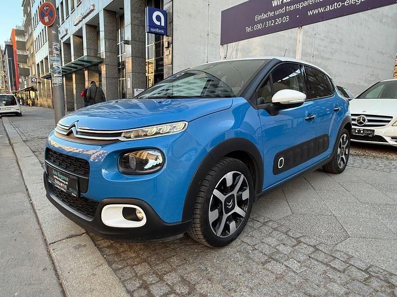 Gebraucht Citroën C3 Shine 110 PS (80 kW) 2018 Blau Kleinwagen
