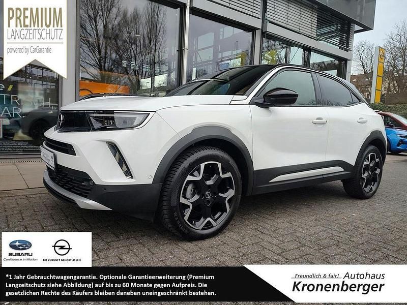 Jade weiss/arktis weiss Gebraucht 2021 Opel Mokka Ultimate SUV | 20.550 € (Fairer Preis) - Bild 1/4