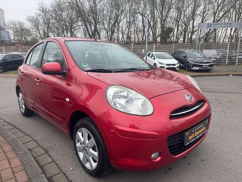 Gebraucht Nissan Micra S 80 PS (58 kW) 2012 Rot Kleinwagen