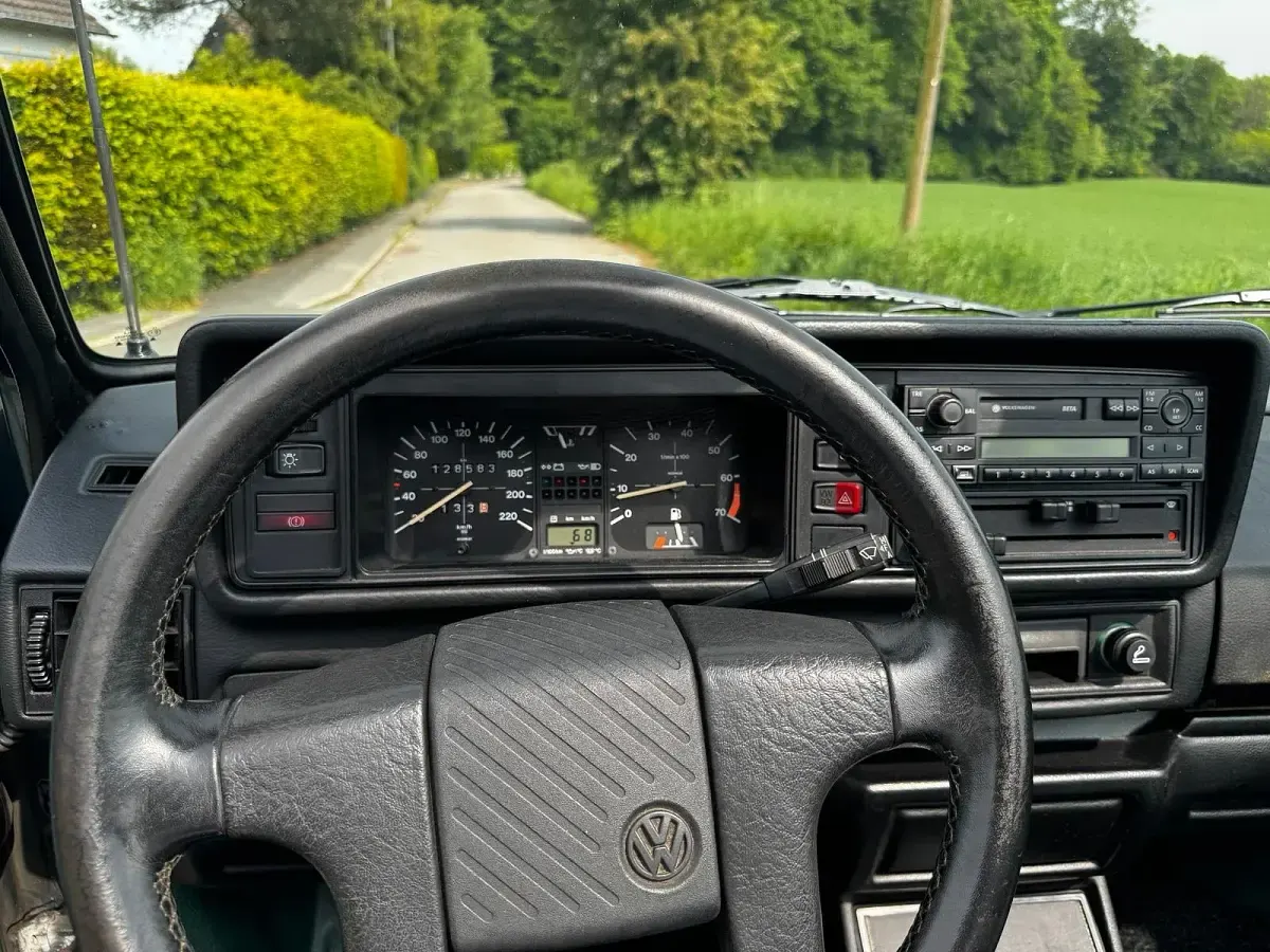 Gebraucht VW Golf Cabriolet 98 PS (72 kW) 1990 Grün Cabrio