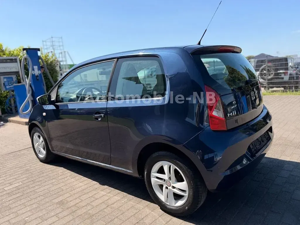 Gebraucht Seat Mii Style 75 PS (55 kW) 2012 Blau Kleinwagen