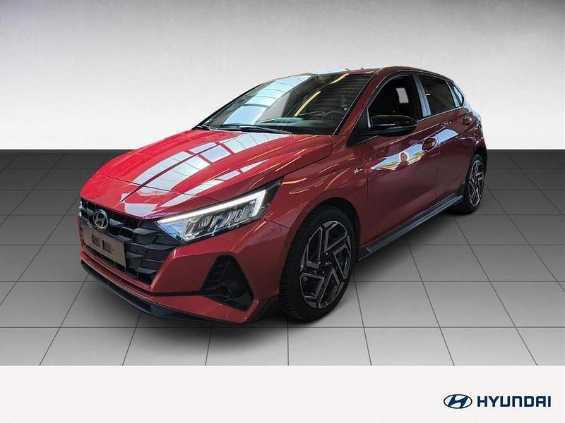 Rot Gebraucht 2024 Hyundai i20 N Line Limousine | 23.480 € (Etwas zu teuer) - Bild 1/4