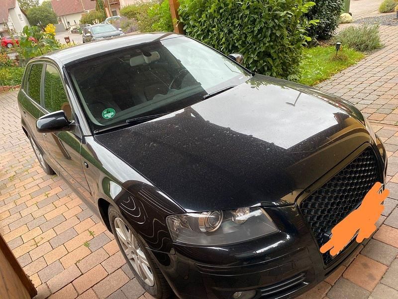 Schwarz Gebraucht 2008 Audi A3 Sportback Ambition Limousine | 1.900 € (Superpreis) - Bild 1/2