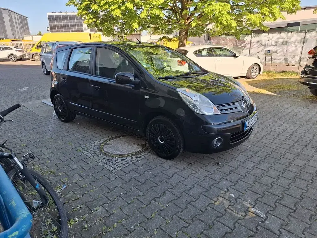 Second-hand Nissan Note Acenta 88 CP (64 kW) 2006 Negru Hatchback
