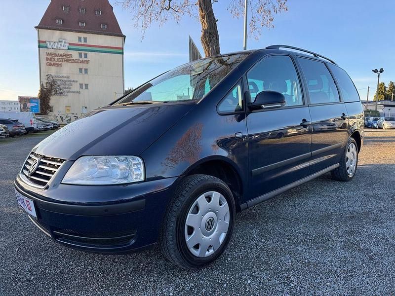 Gebraucht VW Sharan Trendline 150 PS (110 kW) 2009 Blau Van / Kleinbus