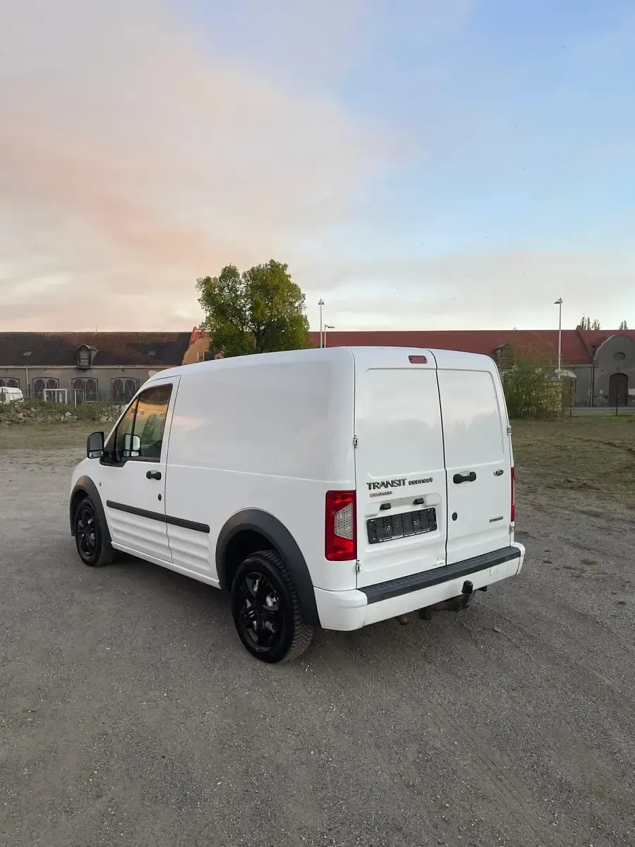 Gebraucht Ford Transit Connect 75 PS (55 kW) 2012 Weiß Van / Kleinbus