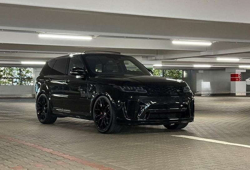 Schwarz Gebraucht 2018 Land Rover Range Rover Sport SVR SUV | 34.500 € (Superpreis) - Bild 1/4