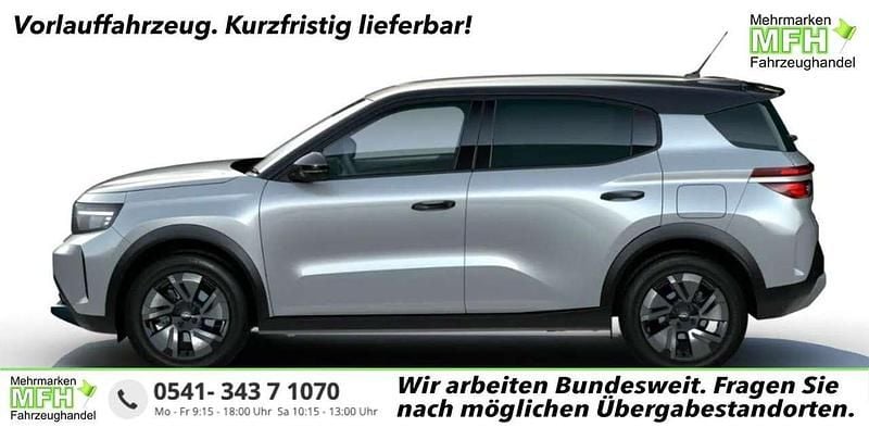 Kristall silber Neu 2025 Opel Frontera SUV | 25.771 € (Fairer Preis) - Bild 1/2