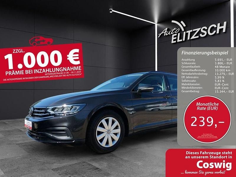 Grau Gebraucht 2020 VW Passat Basis Kombi | 18.970 € (Guter Preis) - Bild 1/3