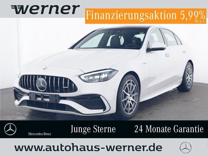Manufaktur lack manufaktur opali Gebraucht 2024 Mercedes C43 AMG AMG Limousine | 56.965 € (Guter Preis) - Bild 1/4
