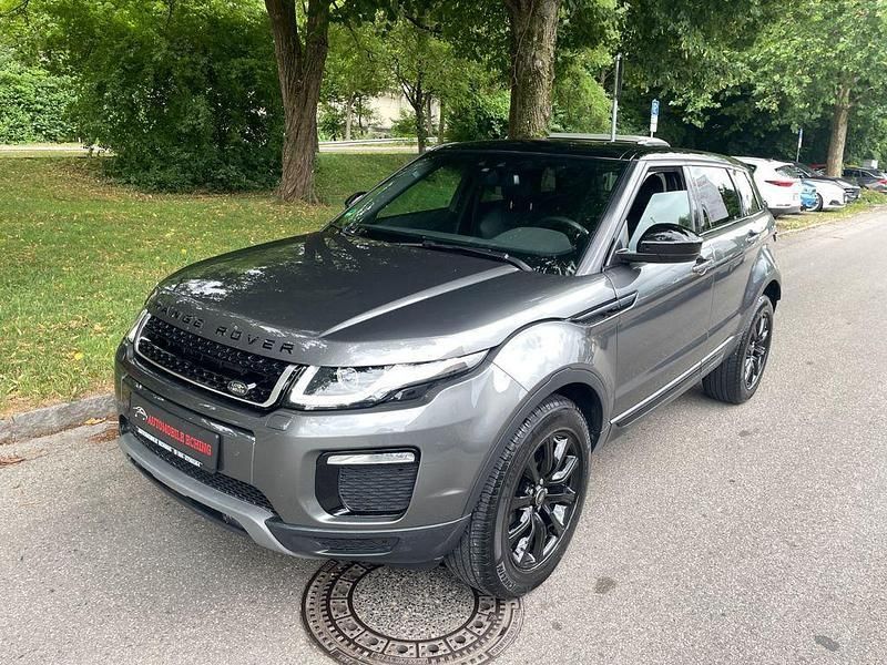 Grau Gebraucht 2018 Land Rover Range Rover evoque SE SUV | 18.990 € (Guter Preis) - Bild 1/4