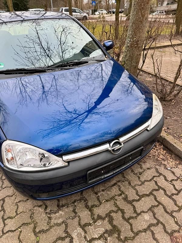 Blau Gebraucht 2003 Opel Corsa Kleinwagen | 1.900 € (Fairer Preis) - Bild 1/4