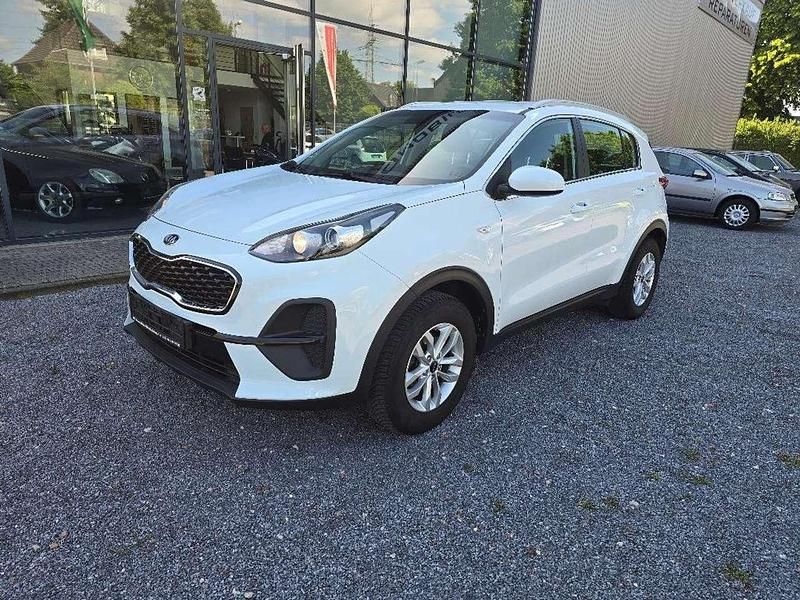(wd) carraraweiss Gebraucht 2020 Kia Sportage Edition 7 SUV | 17.750 € (Fairer Preis) - Bild 1/4