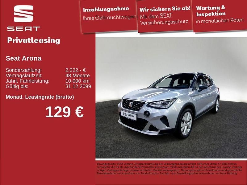 Gebraucht Seat Arona Xperience 110 PS (80 kW) 2024 Urban silber (metallic) SUV