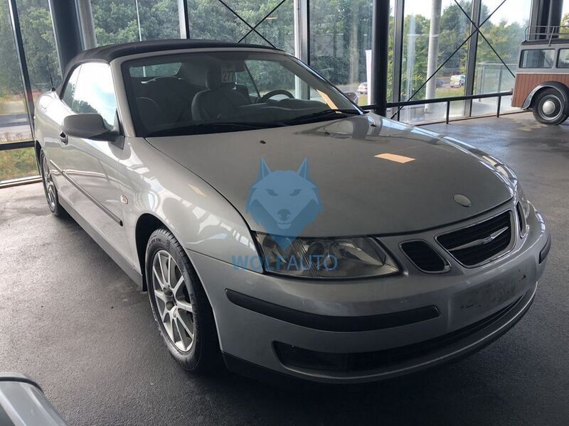 Silber Gebraucht 2004 Saab 9-3 Cabriolet Linear Cabrio | 4.200 € (Superpreis) - Bild 1/4