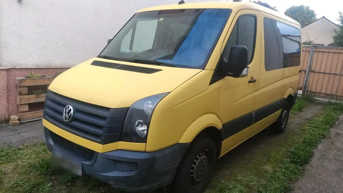 Gebraucht VW Crafter 109 PS (80 kW) 2014 Gelb Van