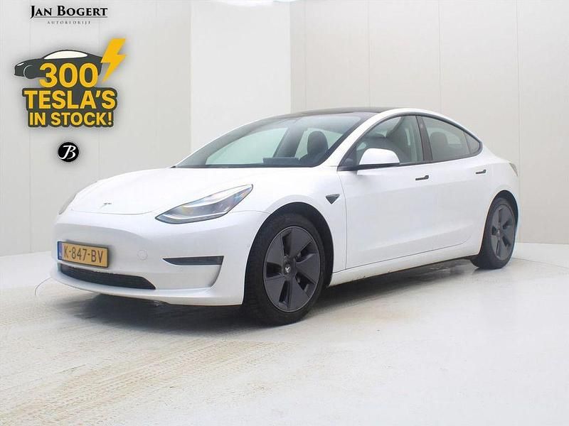 Weiß Gebraucht 2020 Tesla Model 3 Long Range AWD Limousine | 21.900 € (Fairer Preis) - Bild 1/4
