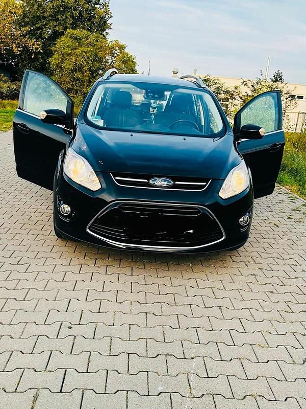 Schwarz Gebraucht 2014 Ford Grand C-Max Van / Kleinbus | 12.999 € - Bild 1/4
