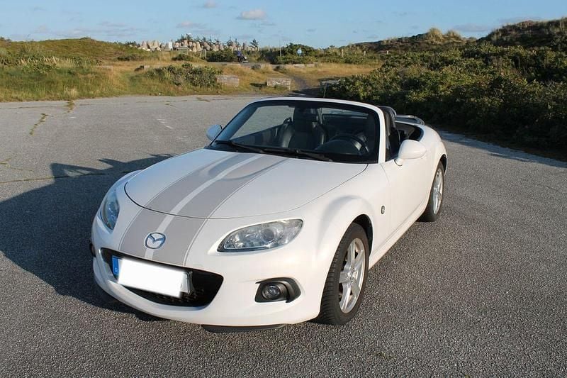 Gebraucht Mazda MX5 126 PS (92 kW) 2013 Weiß Cabrio