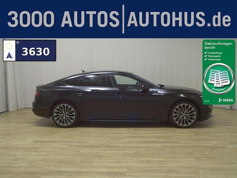 Gebraucht Audi A5 Sportback S-Line 190 PS (139 kW) 2018 Brillantschwarz Kleinwagen
