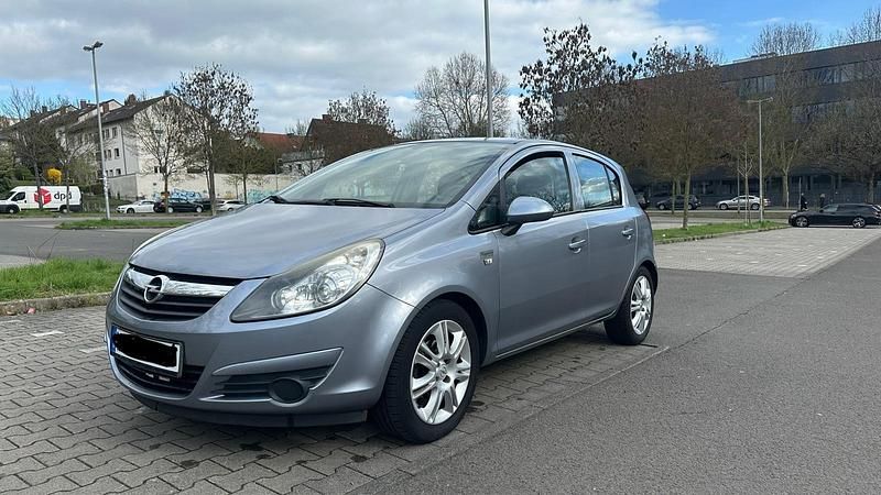 Gebraucht Opel Corsa 80 PS (58 kW) 2008 Silber Kleinwagen