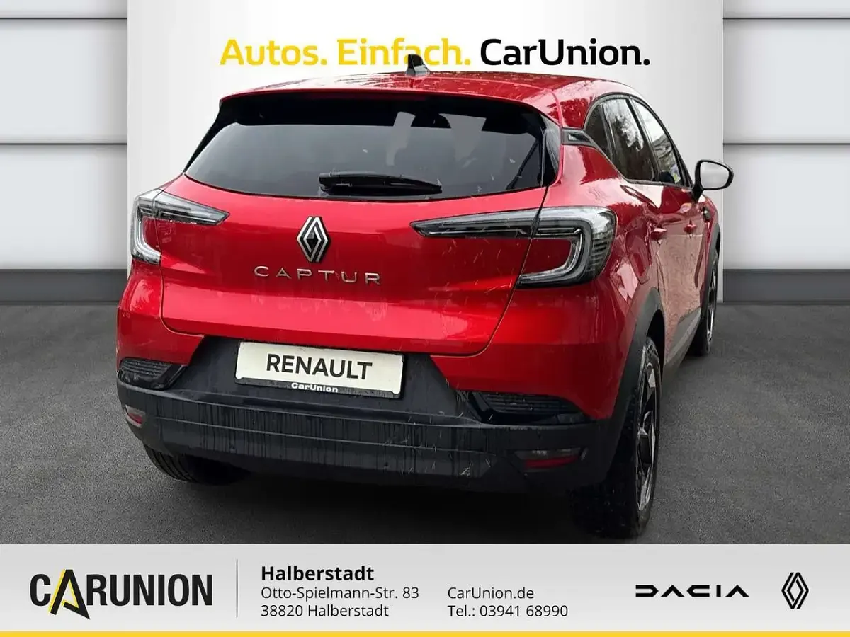 Neu Renault Captur 91 PS (66 kW) 2025 Dezirrot metallic SUV