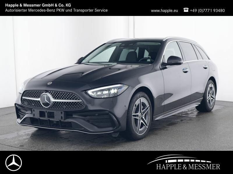 Grau Gebraucht 2024 Mercedes C300e AMG Line Premium Plus Limousine | 48.890 € (Superpreis) - Bild 1/4