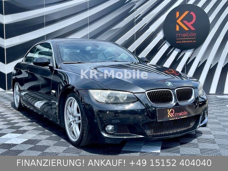Schwarz Gebraucht 2007 BMW 330 Cabriolet M Sport Cabrio | 8.800 € (Superpreis) - Bild 1/4