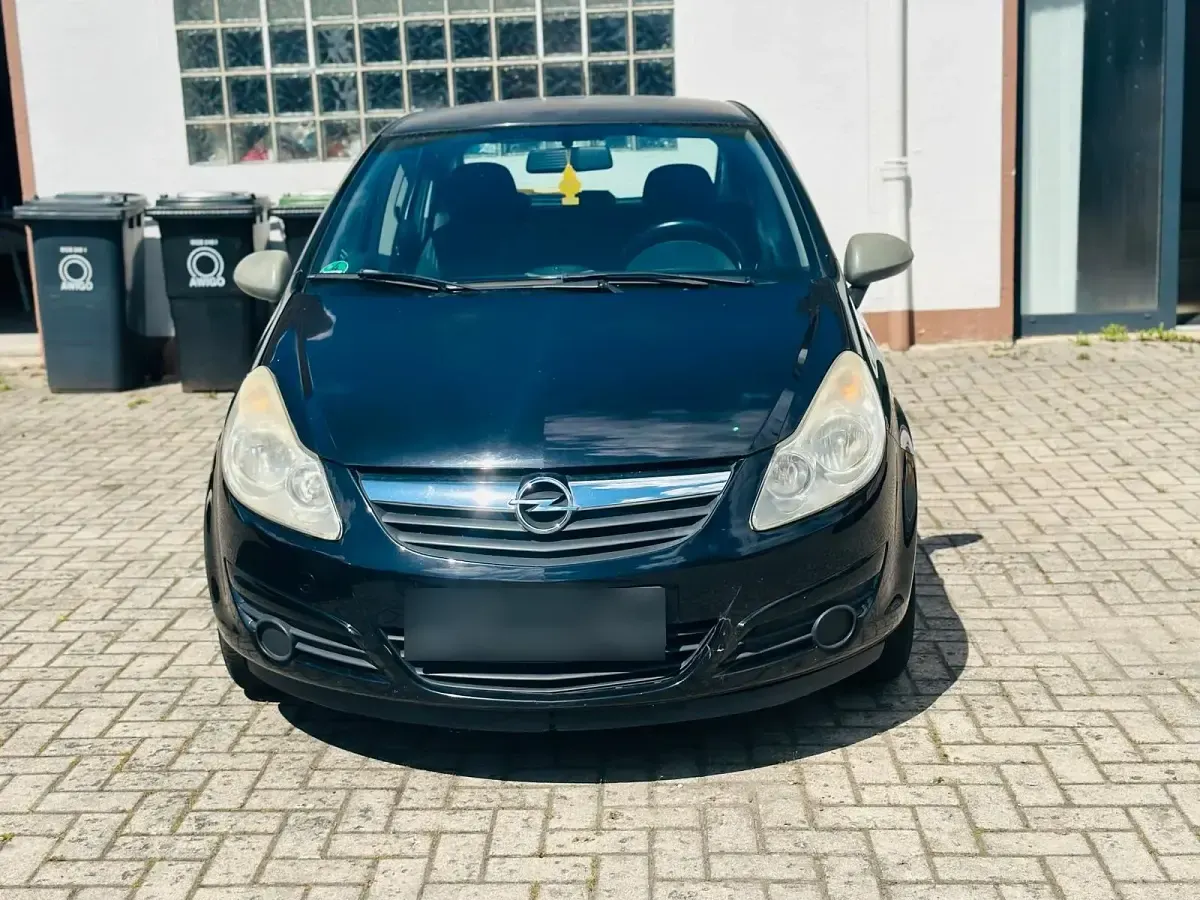 Gebraucht Opel Corsa 80 PS (58 kW) 2007 Schwarz Kleinwagen