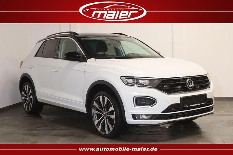 Pure white Gebraucht 2021 VW T-Roc R-line SUV | 21.600 € (Guter Preis) - Bild 1/4
