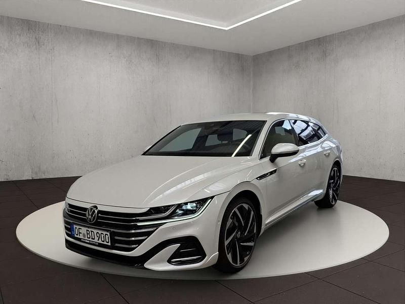 Oryxweiß perlmutteffekt Gebraucht 2025 VW Arteon R-line Kombi | 43.900 € (Etwas zu teuer) - Bild 1/4