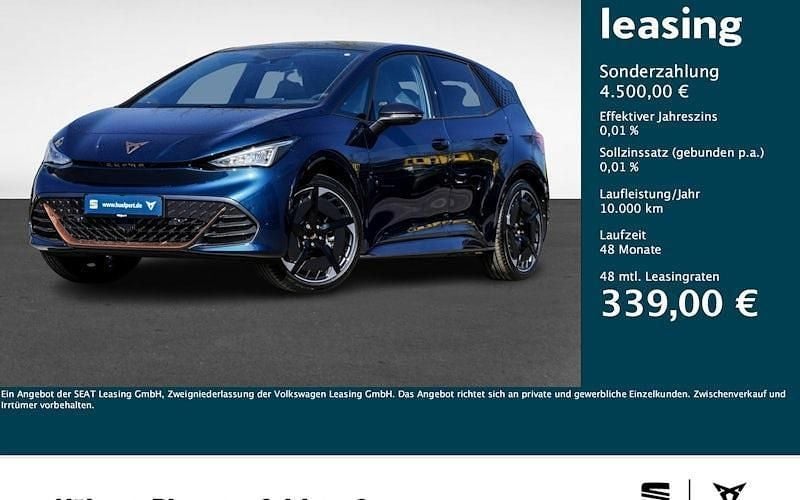 Blau Neu 2025 Cupra Born Kleinwagen | 46.888 € (Teuer) - Bild 1/4