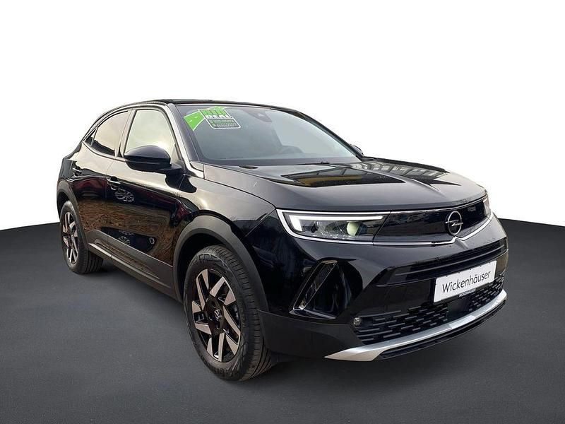 Gebraucht Opel Mokka-e Elegance 100 kW (136 PS) 2022 Diamant schwarz/karbon schwarz (metallic) SUV
