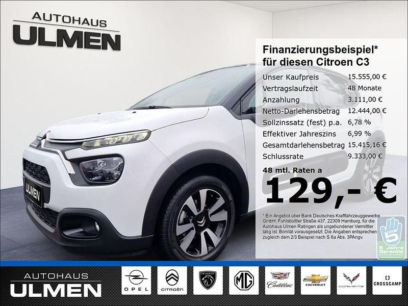 Gebraucht Citroën C3 Shine 110 PS (80 kW) 2023 Weiss Limousine