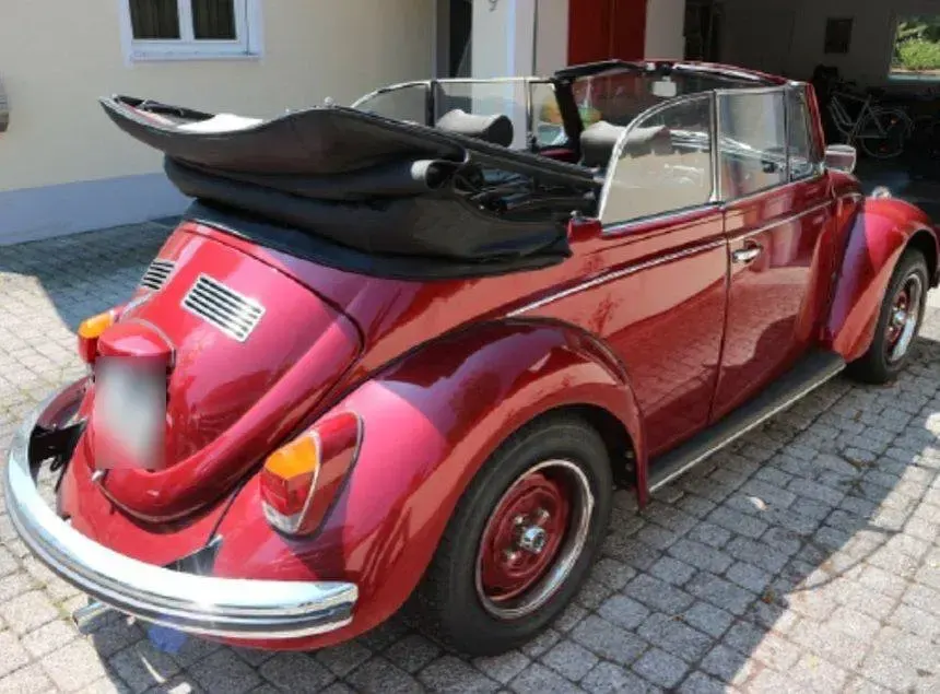 Gebraucht VW Type 3 Karmann 44 PS (32 kW) 1969 Rot Cabrio