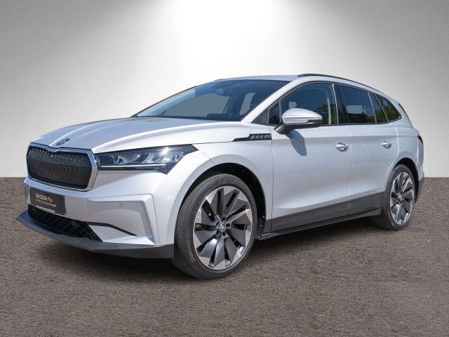 Brilliantsilber metallic Gebraucht 2023 Skoda Enyaq iV Suite SUV | 29.660 € (Fairer Preis) - Bild 1/4