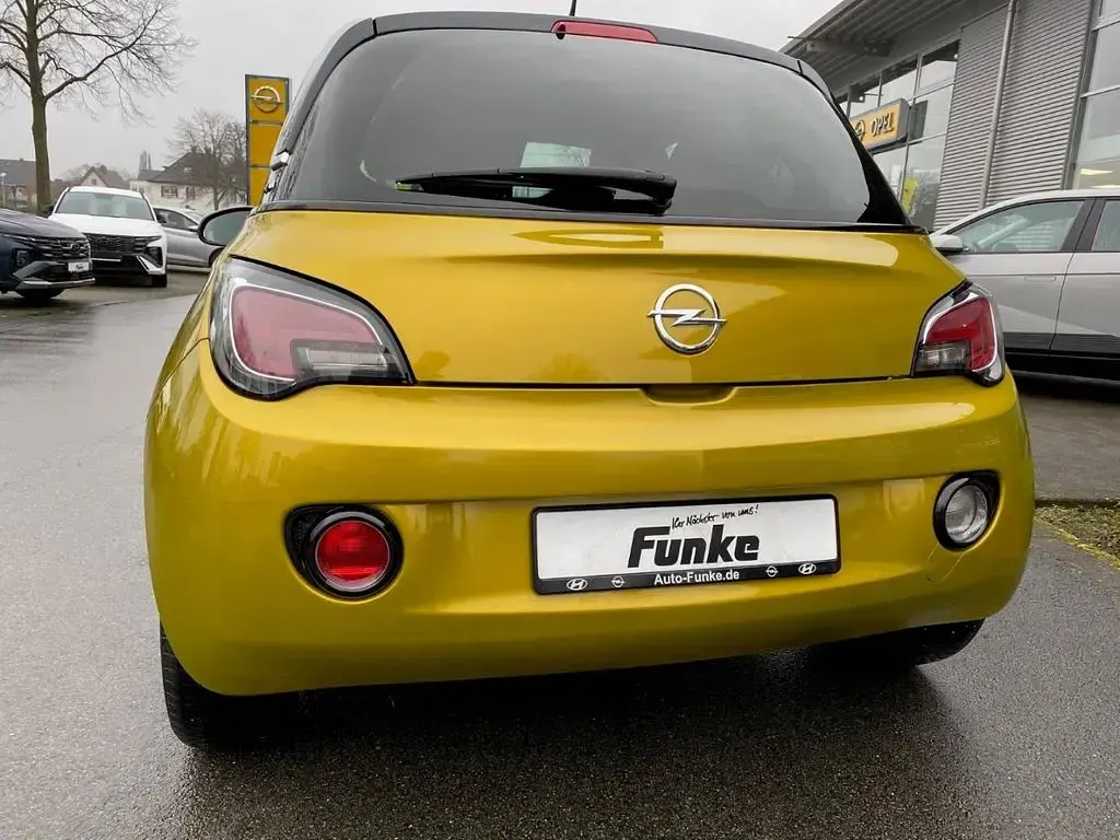 Gebraucht Opel Adam Jam 101 PS (74 kW) 2017 Diamond yellow gelbmetallic Kleinwagen