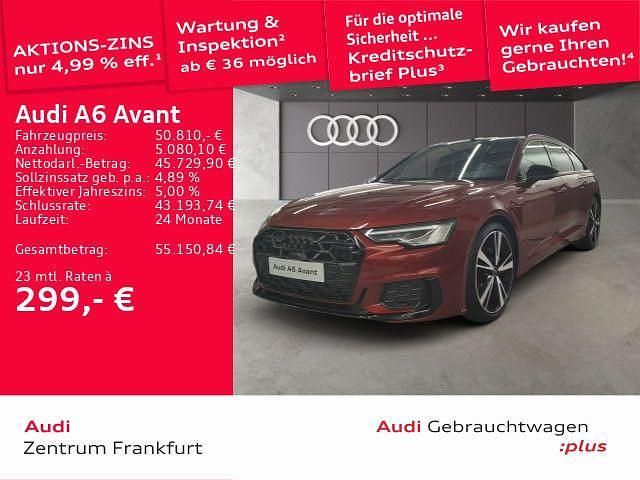 Grenadinerot metallic Gebraucht 2025 Audi A6 S-Line Kombi | 66.960 € - Bild 1/4