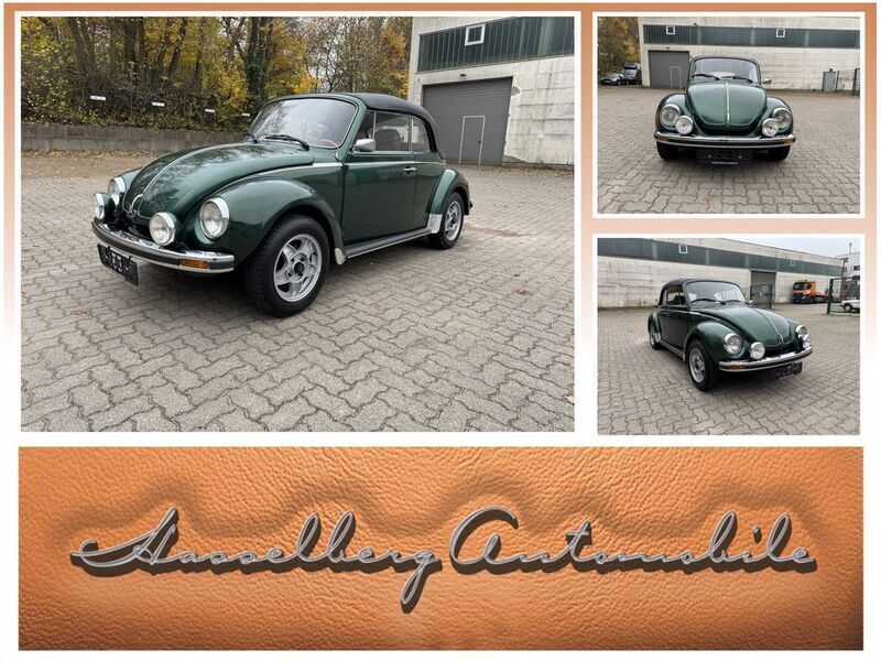 Kolibrigrün Gebraucht 1978 VW Käfer Cabrio | 29.999 € - Bild 1/4