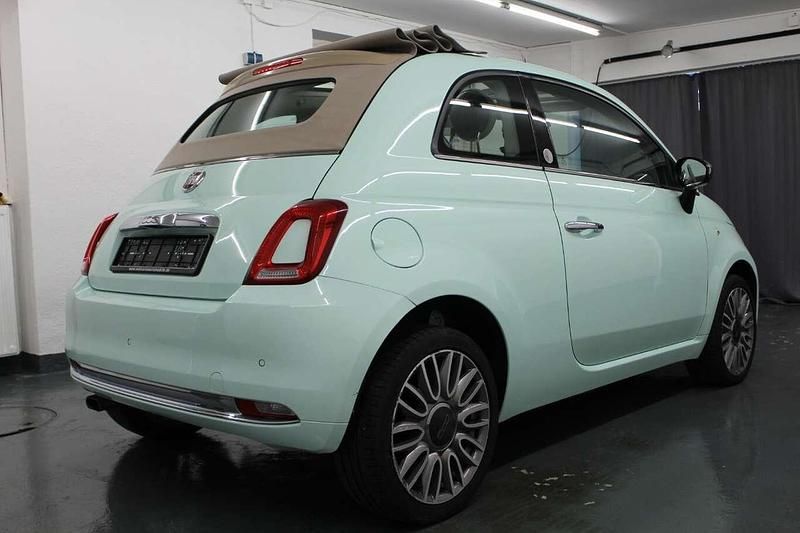 Second-hand Fiat 500C Mirror 86 CP (63 kW) 2018 Verde Cabrio
