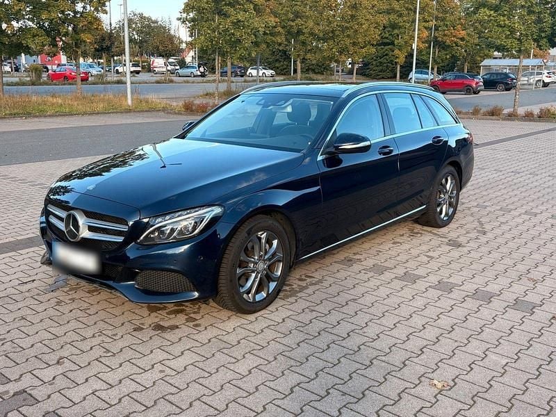 Blau Gebraucht 2015 Mercedes C220 Avantgarde Kombi | 13.900 € (Superpreis) - Bild 1/4