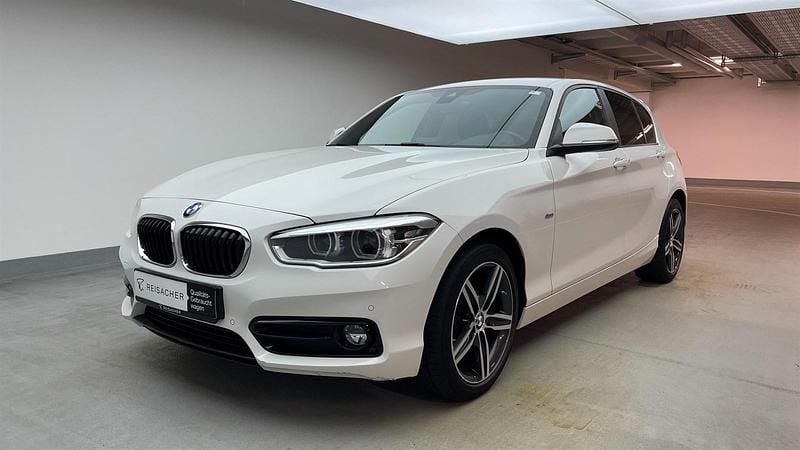 Gebraucht BMW 118 Sport Line 136 PS (100 kW) 2018 Alpinweiß uni Kleinwagen