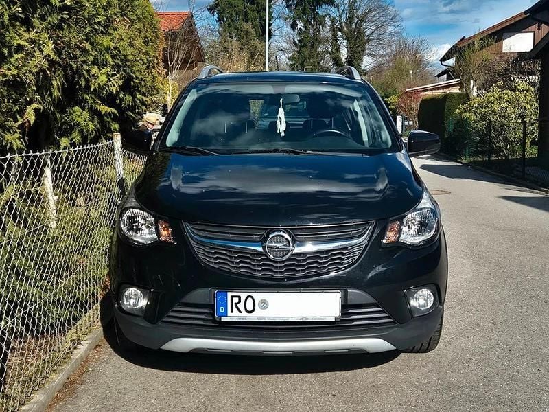 Gebraucht Opel Karl Rocks 75 PS (55 kW) 2017 Schwarz Kleinwagen