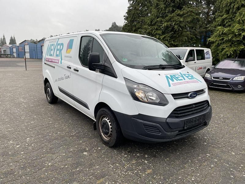 Weiß Gebraucht 2014 Ford Transit Custom Van / Kleinbus | 7.495 € - Bild 1/4